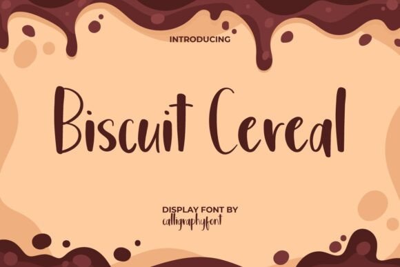 Biscuit Cereal: A Sweet Font for Business Branding