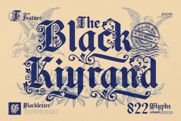Black Kiyrand Font Review