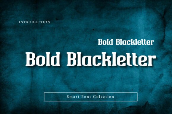 Bold Blackletter Font for Impactful Design