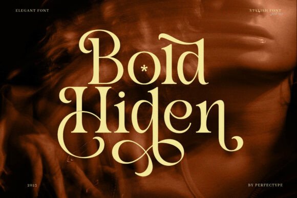 Bold Hiden: A Bold Serif for Creative Campaigns