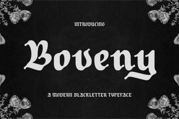 Boveny: A Bold Font for Business