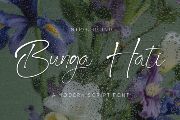 Bunga Hati Font for Business