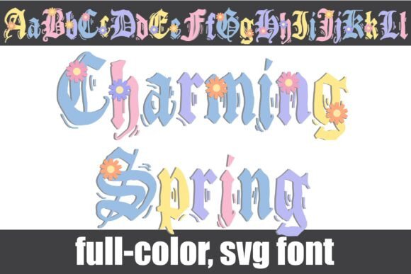 Charming Spring: A Font That Speaks