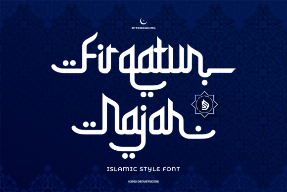 Firqatun Najah Font for Editorial Design