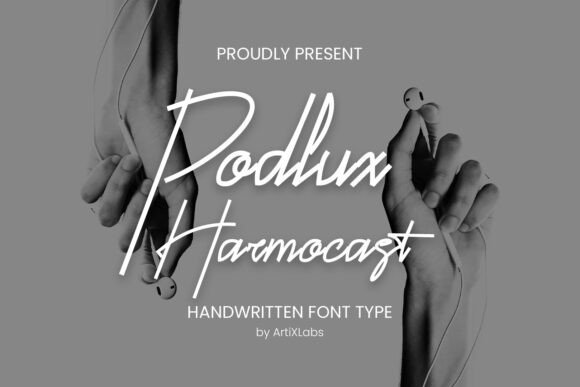 Podlux Harmocast: A Premium Script Font for Business