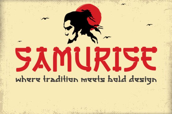 Samurise Font: Bold Branding for Small Businesses