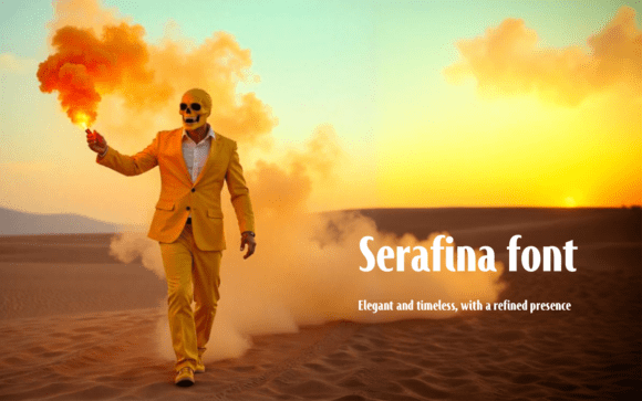 Serafina Font: Elegant Design for Makers