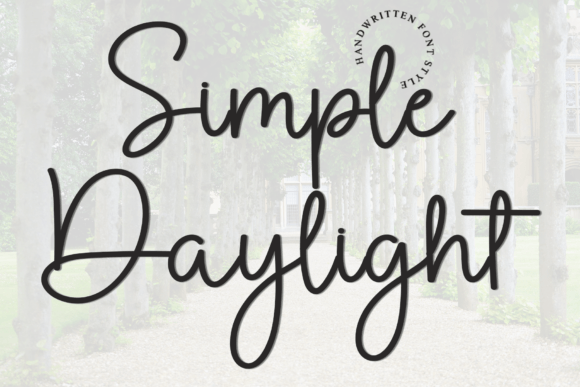 Simple Daylight Font for Web Design
