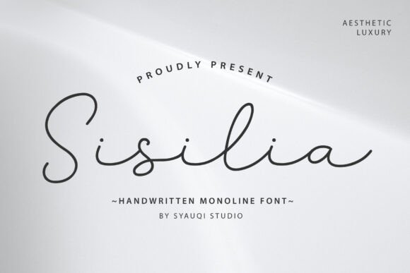 Sisilia: A Handwritten Font for Web Design