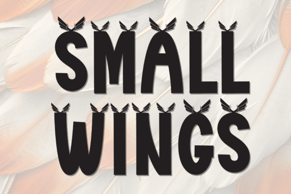 Small Wings: A Stylish Script Font