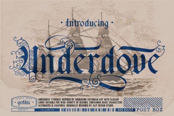 Underdove Font for Business Elegance