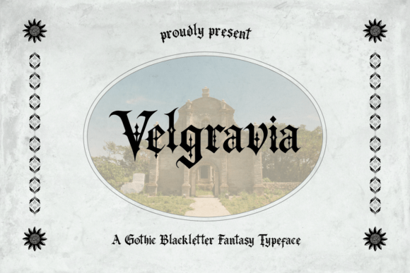 Velgravia: A Gothic Font for Web Design